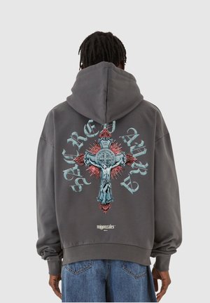 CROSS X MJG HEAVY - Hoodie - magnet