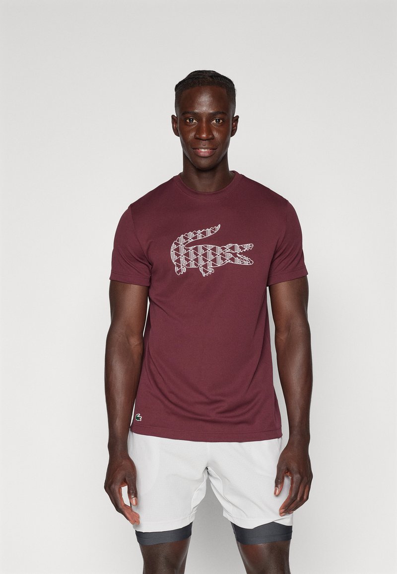 Lacoste Sport TEE - T-shirt de sport - expresso