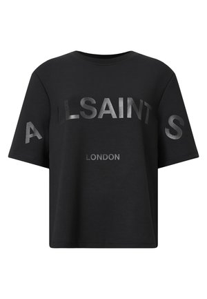AllSaints LINI BIGGY - Print T-shirt - black
