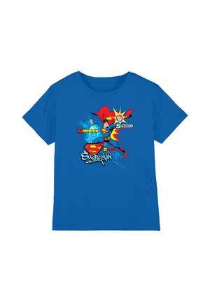 Cotton Soul, SUPERMAN/ABILITIES UNISEX - Print T-shirt - royal blue