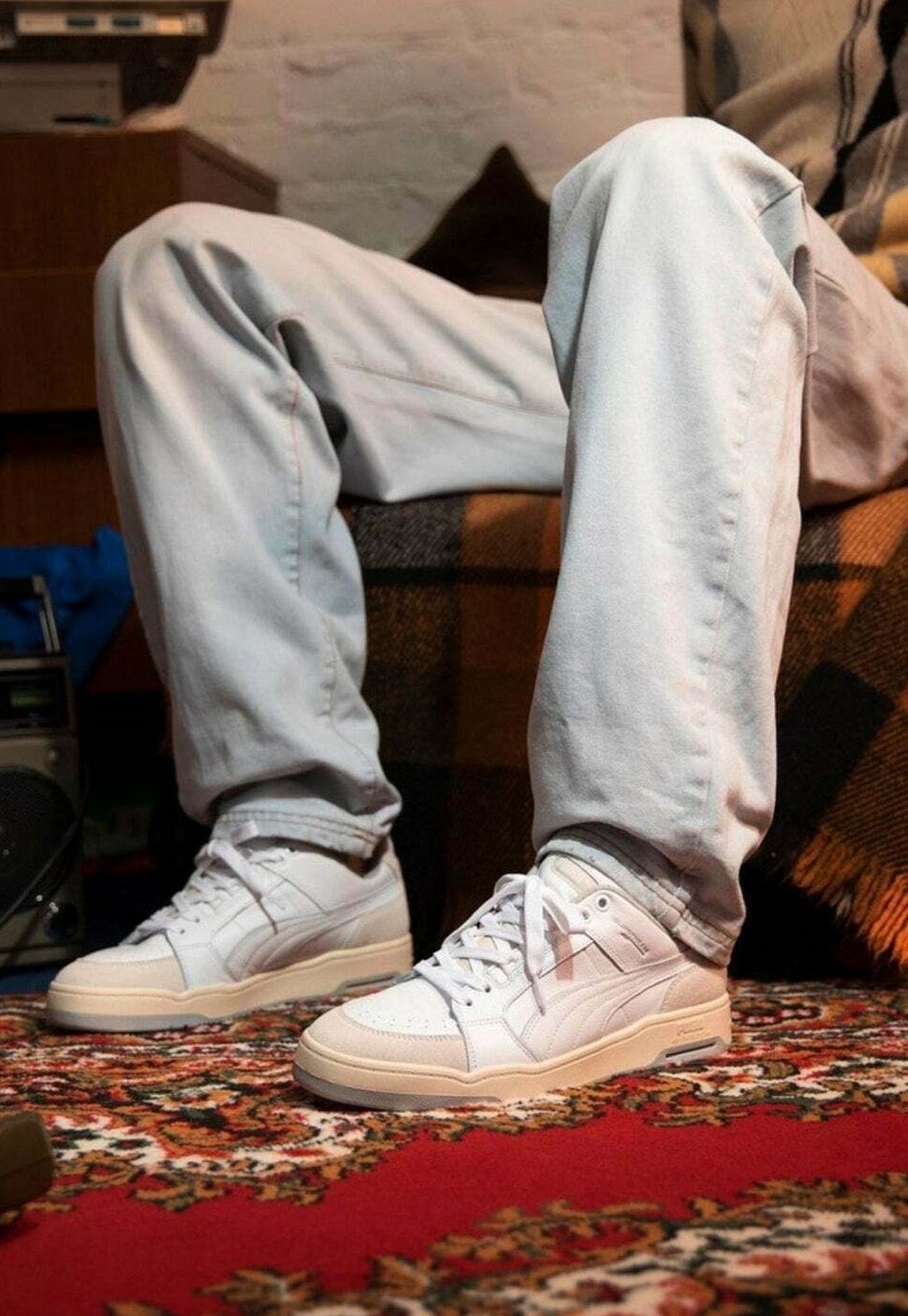 Puma SLIPSTREAM LO RETRO - Sneakers basse - puma white pristine/bianco -  Zalando.it