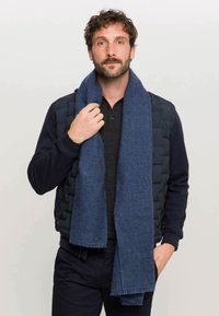 bugatti CHECKED - Sjal / Tørklæder - navy