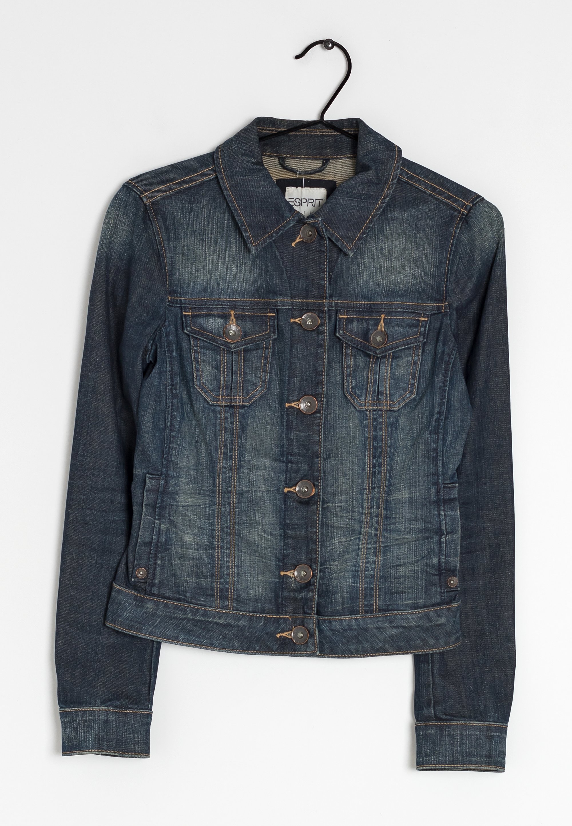 Esprit Denim jacket blue (Pre-owned) Zalando