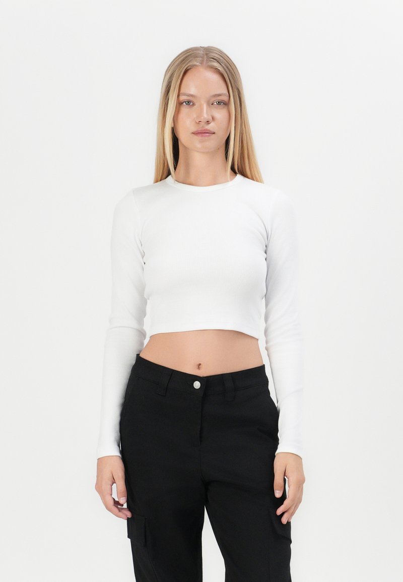 JJXX Jxfeline LS Rib Tee Noos Maglia Manica Lunga Donna