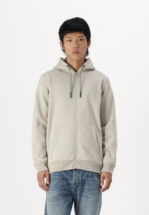 SPECE - Zip-up sweatshirt - light stone