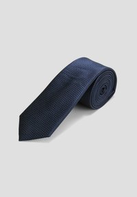 s.Oliver MIT MUSTERSTRUKTUR - Stropdas - navy