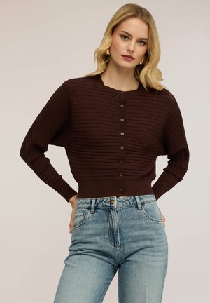 IN ORIZZONTALI - Cardigan - marrone
