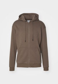 Jack & Jones - JJEBRADLEY ZIP HOOD - Športna jopa s kapuco na zadrgo - bungee cord Miniaturna slika 1