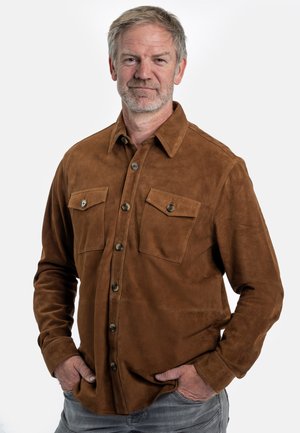 NEFRAN - Shirt - cognac