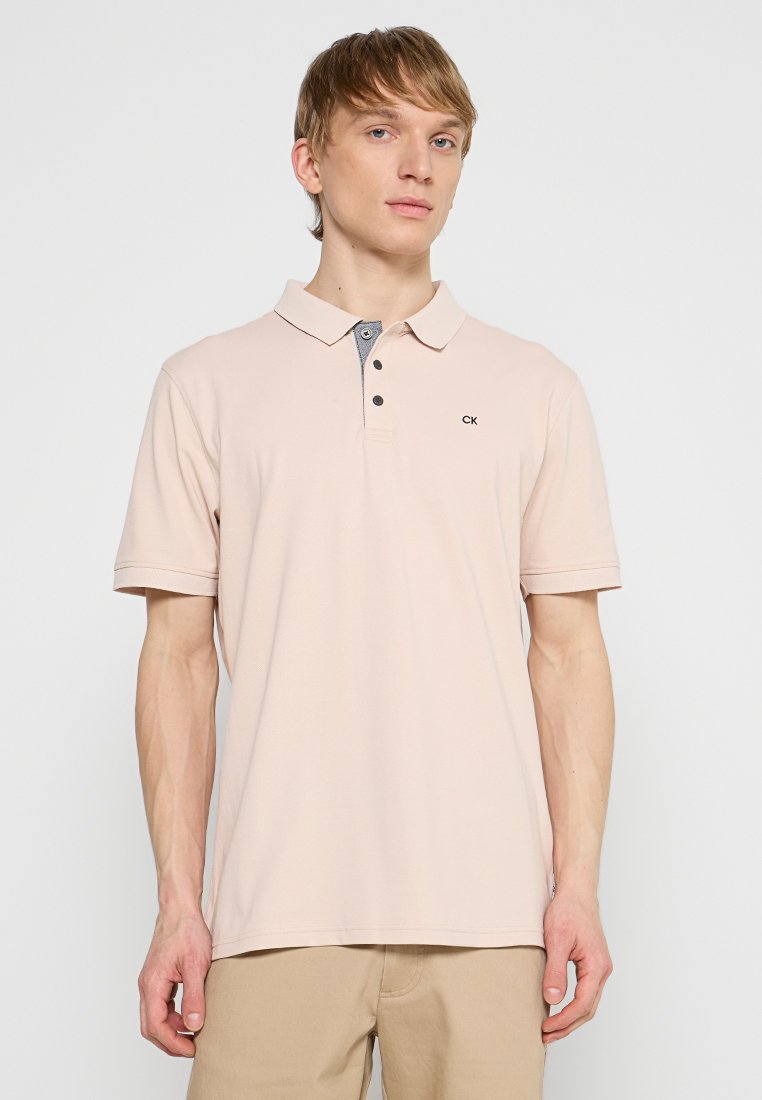 Calvin Klein Golf Poloshirt zandkleur