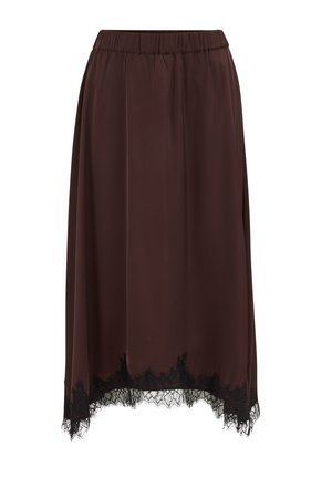 WE Fashion, WE FASHION - Jupe trapèze - dark brown