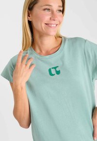 Le Temps Des Cerises TEE ALDO - T-Shirt print - bleu