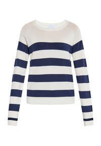 Niet geselecteerd, weiss/marine