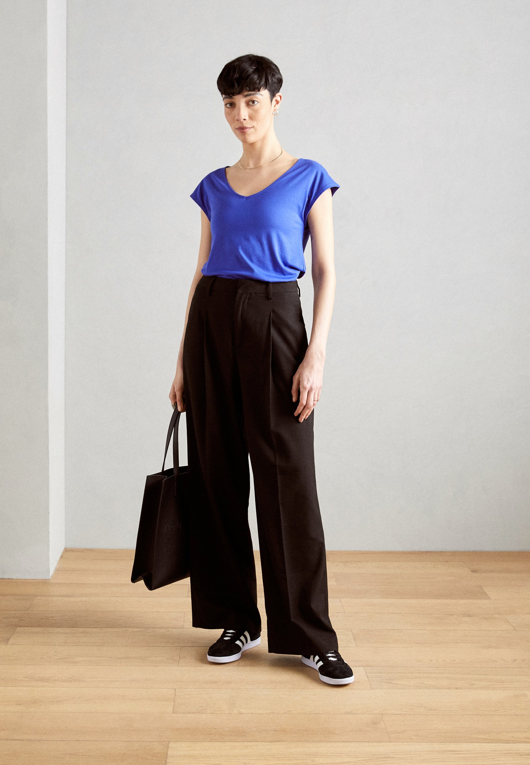 売れ筋商品|||アンナ フィールド Tシャツ レディース トップス Basic T-shirt - clematis blue Anna Field by Zalando T-Shirt basic - clematis blue/blau