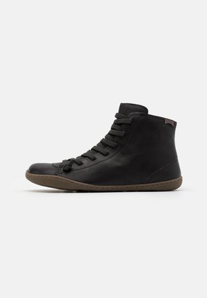 PEU   - Schnürstiefelette - black