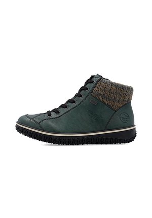 Baskets montantes - vert