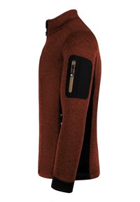 normani Outdoor Sports OUTDOOR ÜBERGANGS STRICKJACKE MIT SEITENTASCHEN - Fleecejacke - rot