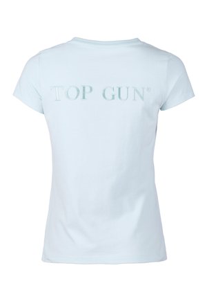 TOP GUN Printtipaita - chalk blue