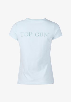 TOP GUN T-shirts print - chalk blue