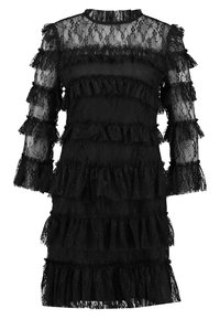 CARMINE MINI DRESS - Kokteilinė suknelė / vakarėlių suknelė - black