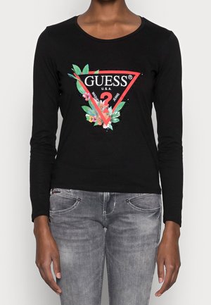 Long sleeved top - black