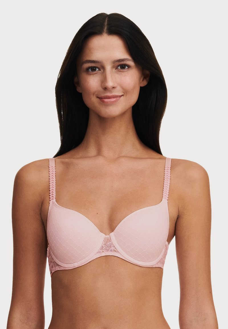 Chantelle INSTANTS BRA COVERING MEMORY Underwired bra rose dragée