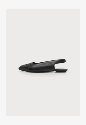 Emporio Armani, BALLERINA VITELLO SEMILUCIDO - Ballerina's - nero