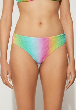 CRINKLE RAINBOW - Bikini bottoms - Blue