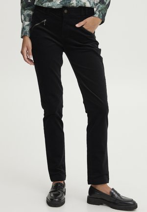 FRTEAN PA 1 FL - Trousers - black