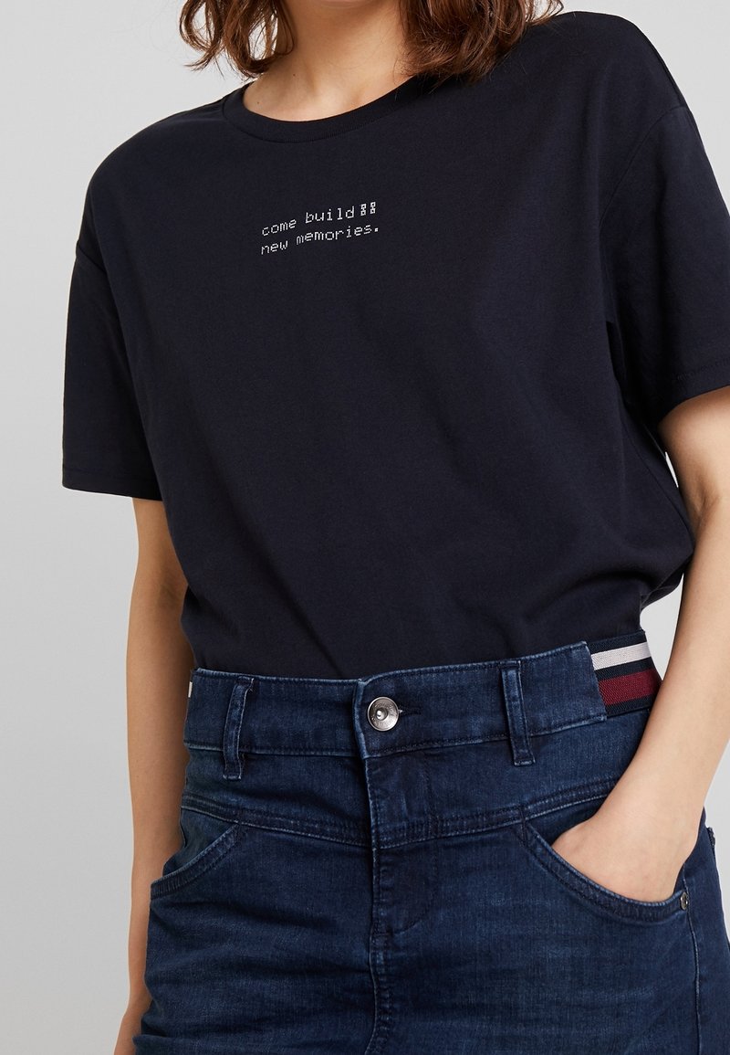 Marc O'Polo DENIM Camiseta estampada - dark blue