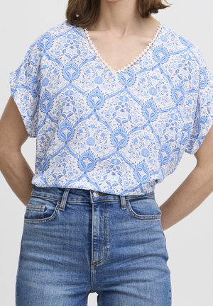Blouse - blue