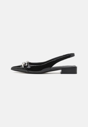 Zign, Ballerines à brides arrière - black
