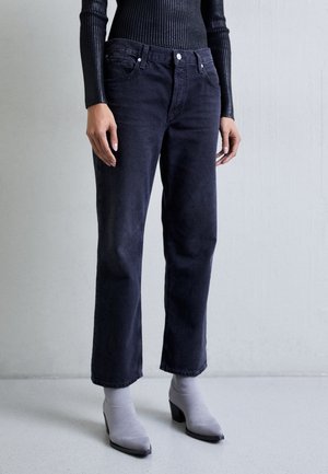 Džíny Relaxed Fit - black denim