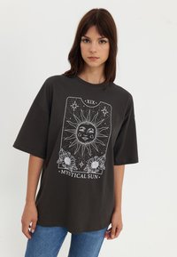 Even&Odd T-shirt imprimé - anthracite
