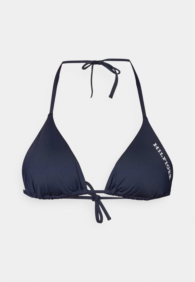 Tommy Hilfiger MONOTYPE TRIANGLE - Bikini-Top - desert sky 