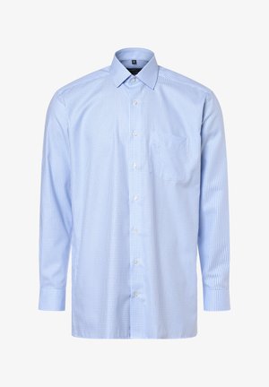 Andrew James Chemise - hellblau weiß