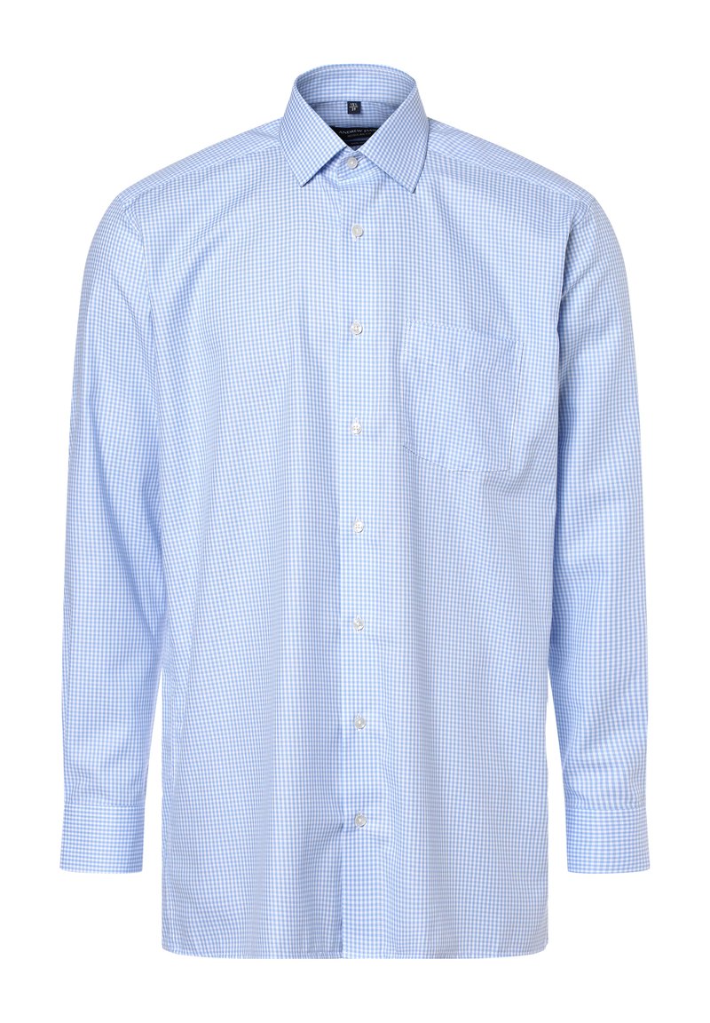 Andrew James Chemise - hellblau weiß