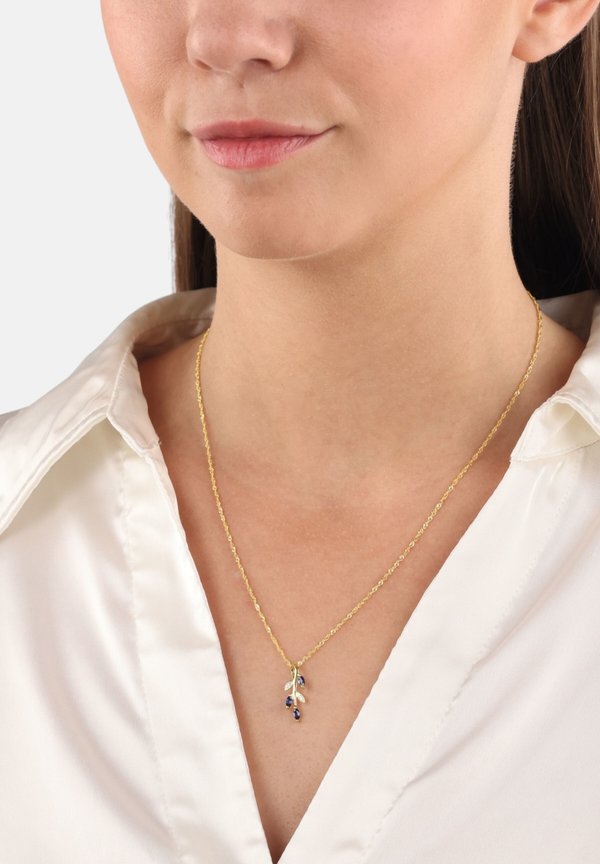 Halskette - blau