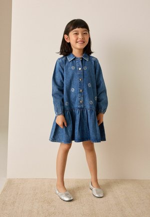 Next, LONG SLEEVE DRESS - Jeanskleid - denim