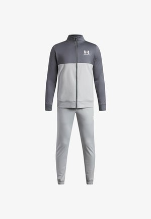 Under Armour, RIVAL COLORBLOCK - Tracksuit - mod gray