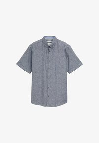 Non selezionato, navy chambray dot design