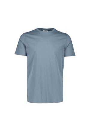 Lindbergh, LINDBERGH BASIC TEE S/S - T-shirt basic - blue grey