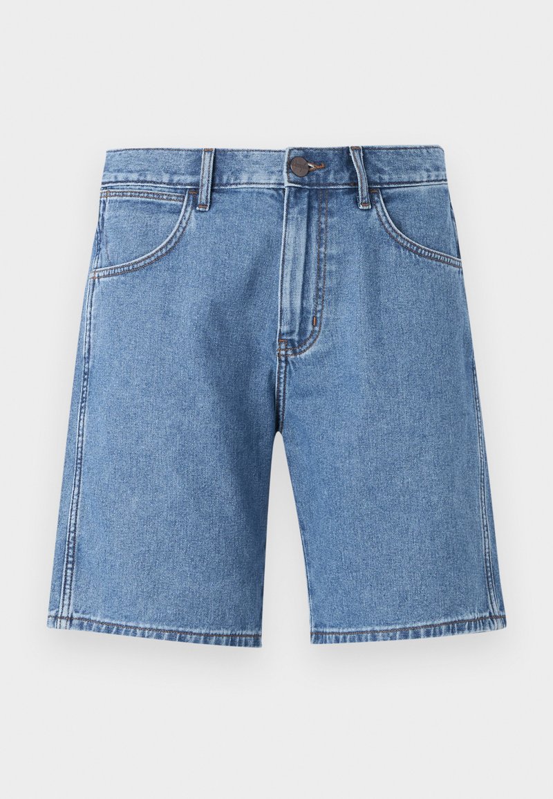 Wrangler Jeansshort blauw denim/bluedenim