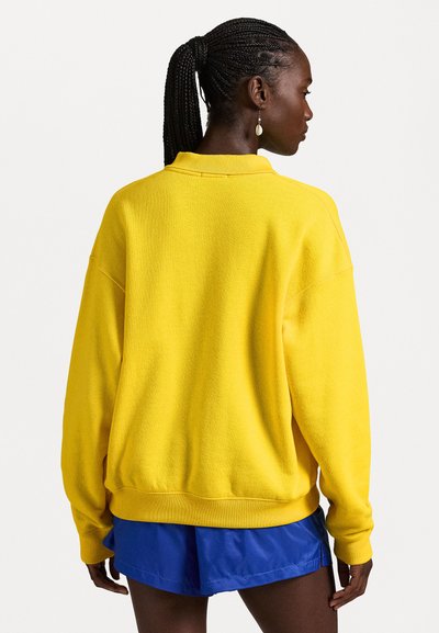 Polo Ralph Lauren POLO-COLLAR FLEECE PULLOVER - Ikdienas džemperis - lemon crush