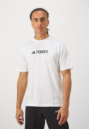 LOGO TEE - T-shirts med print - white