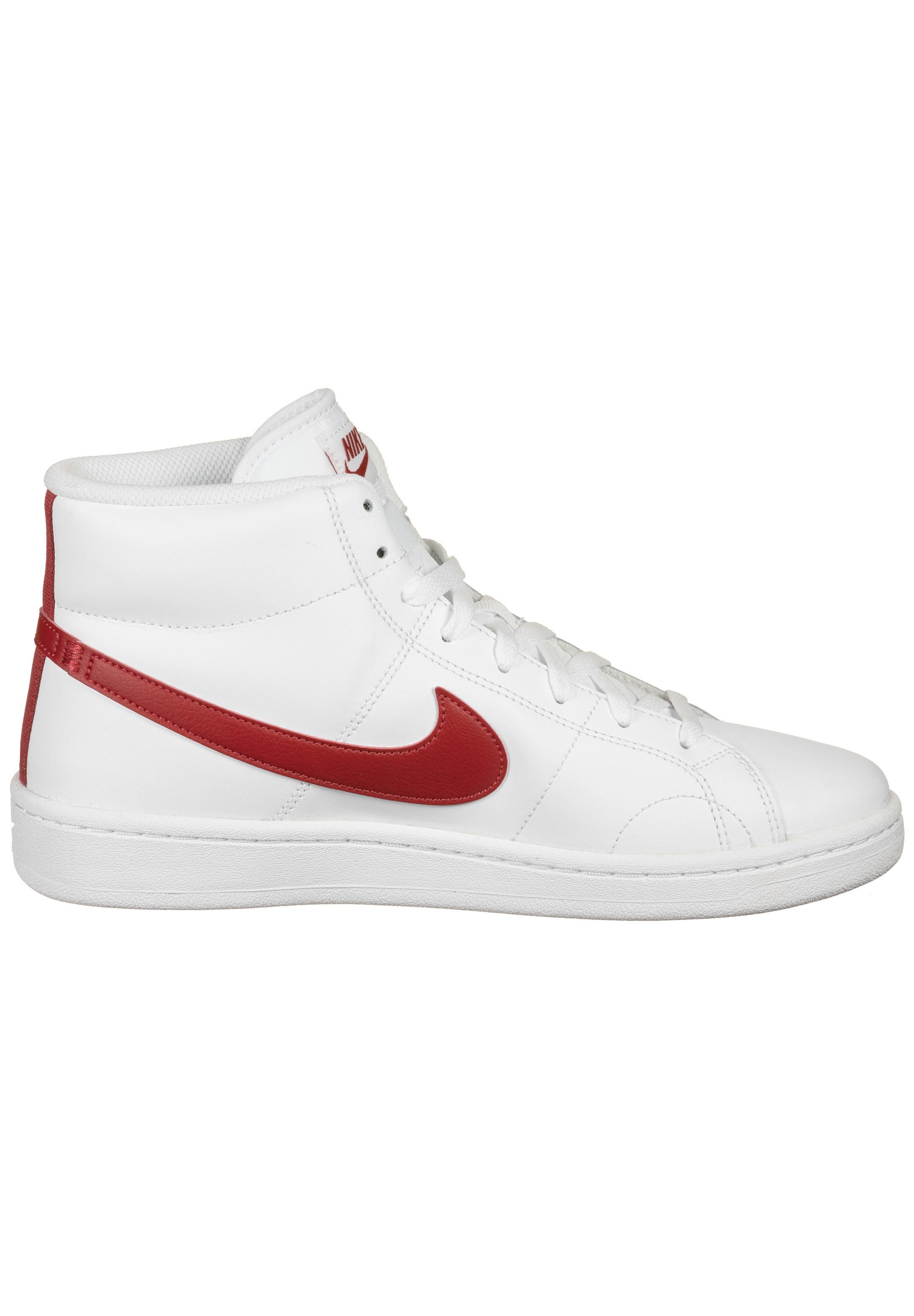 Nike Sportswear COURT ROYALE - Zapatillas altas - white/university  red/onyx/blanco - Zalando.es