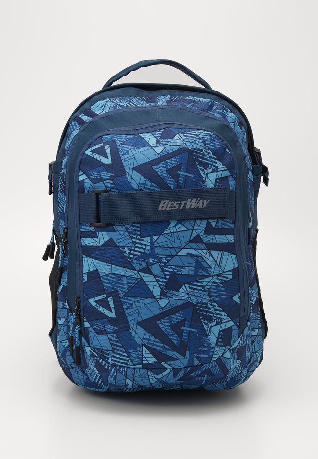 BEST WAY BACKPACK - School bag - teal/navy blue