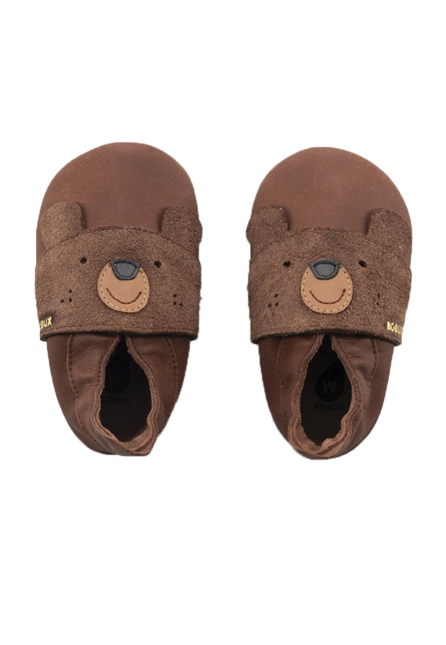 BOBUX SOFT SOLES LEATHER BABY SHOES BEAR - Babyschoenen - papa bear  toffee/bruin - Zalando.nl