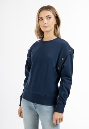 DreiMaster KNÖPFBARER TAKELAGE - Sweatshirt - dunkelmarine