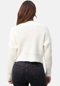 Elara Stickad tröja - weiss